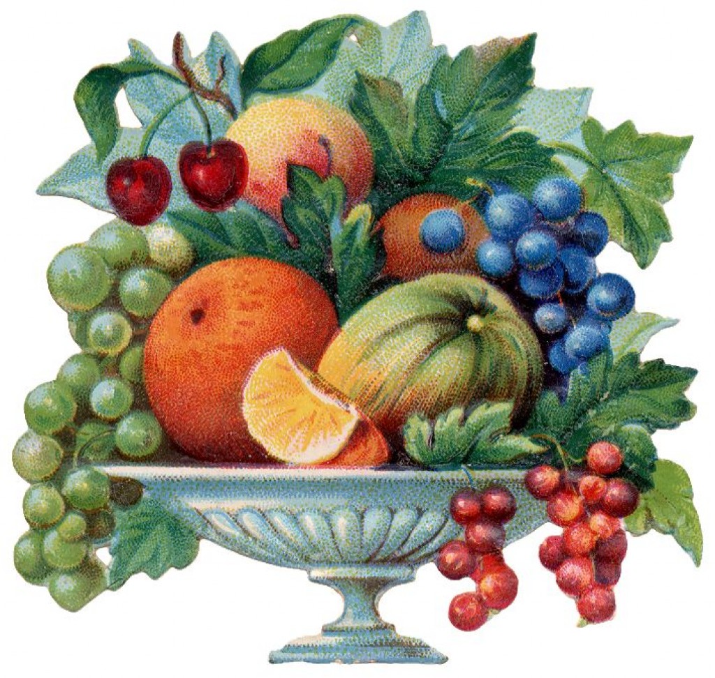 free clipart bowl of fruit - photo #12