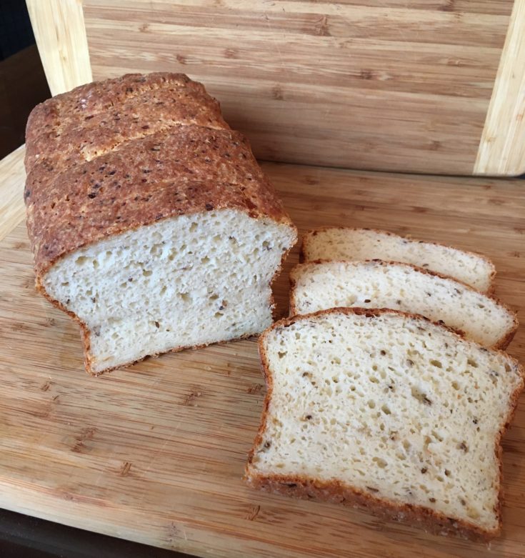 Dilly Cottage Cheese Bread, Gluten-Free